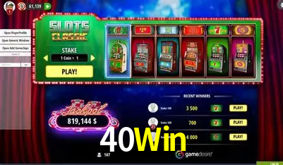 A Emoção da Loteria na 40Win: Uma Chance de Mudança de Vida